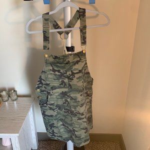 Camo Overall Dress